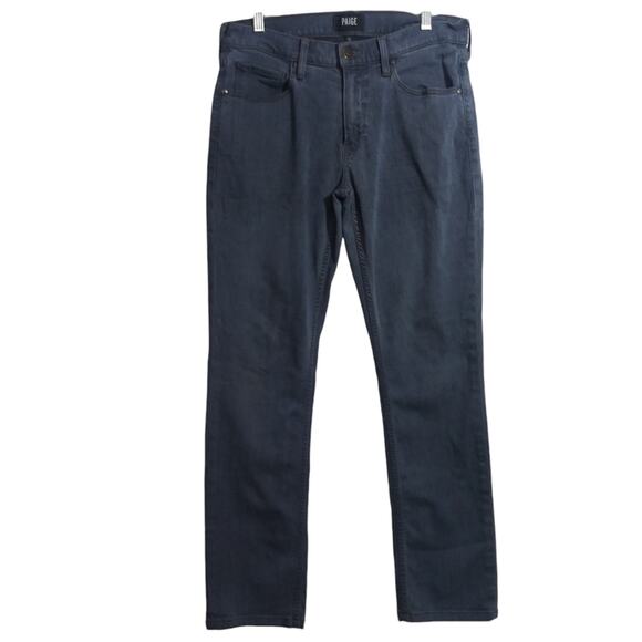 Paige  Federal Slim Straight Jean In Marson Size 31 - Picture 1 of 8